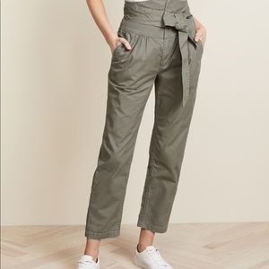 NWT La Vie by Rebecca Taylor green pants - sz 25